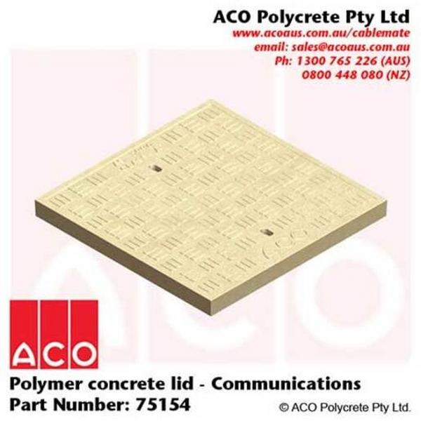 Cover Type 66H Concrete Communications 24.2Kg, Ideal Electrical Catalogue Power Distribution Earth Inspection Pits Pit Hole Cover - Construction Supplies Australia