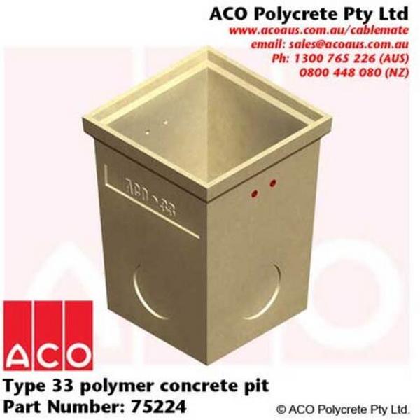 Concrete Polymer Pit Type 33, Ideal Electrical Catalogue Power Distribution Earth Inspection Pits Earth Inspection Pit - Construction Supplies Australia