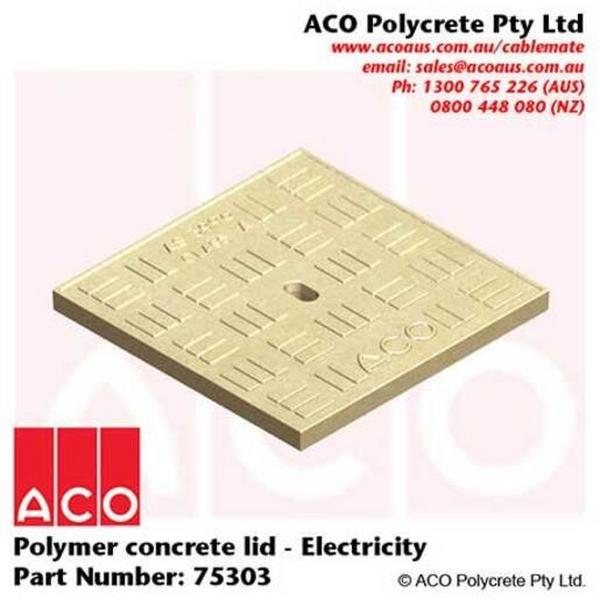Concrete Polymer Lid Type 33 - Electricity, Ideal Electrical Catalogue Power Distribution Earth Inspection Pits Pit Hole Cover - Construction Supplies Australia