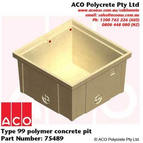 Pit Type 99 Concrete 900mm X 900mm X 575mm, Ideal Electrical Catalogue Power Distribution Earth Inspection Pits Earth Inspection Pit - Construction Supplies Australia