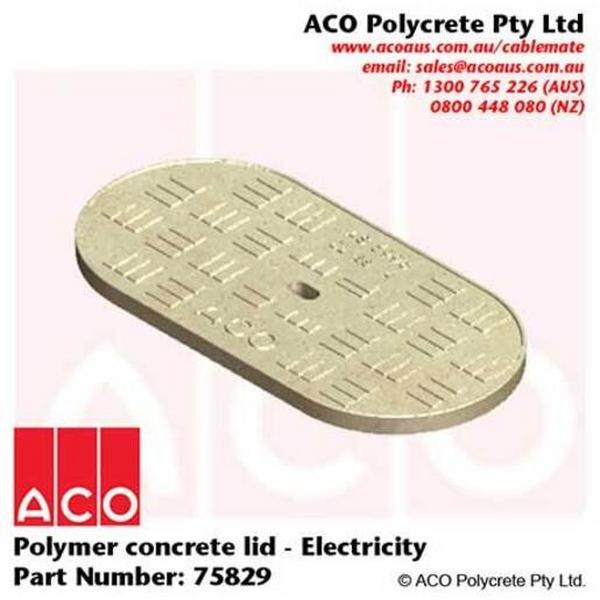 Cover Type 53 Concrete Electricity 4.5Kg, Ideal Electrical Catalogue Power Distribution Earth Inspection Pits Pit Hole Cover - Construction Supplies Australia