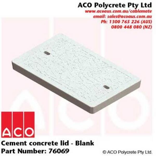 Pit Lid Cover Type 5 Concrete Blank 29.6Kg, Ideal Electrical Catalogue Power Distribution Earth Inspection Pits Pit Hole Cover - Construction Supplies Australia