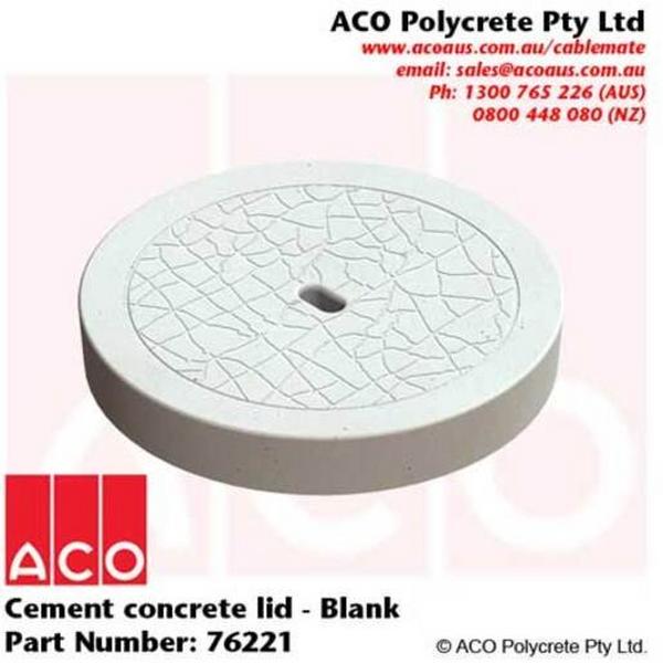 Pit Lid Type 43 Cement Concrete Blank, Ideal Electrical Catalogue Power Distribution Earth Inspection Pits Earth Inspection Pit - Construction Supplies Australia