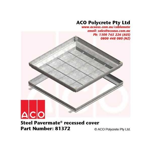Pavermate 1Pt Class C Recessed 750X750, Ideal Electrical Catalogue Power Distribution Earth Inspection Pits Earth Inspection Pit - Construction Supplies Australia