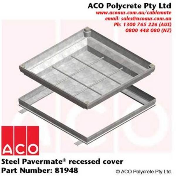 Pavermate 1Pt Class C Recessed 600X600, Ideal Electrical Catalogue Power Distribution Earth Inspection Pits Earth Inspection Pit - Construction Supplies Australia