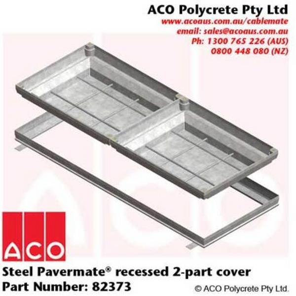 Pavermate 2Pt Class C Recessed 450X1320, Ideal Electrical Catalogue Power Distribution Earth Inspection Pits Earth Inspection Pit - Construction Supplies Australia