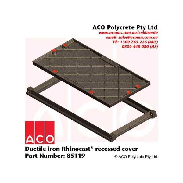 Rhinocast 1Pt Class B Recessed 900X450, Ideal Electrical Catalogue Power Distribution Earth Inspection Pits Earth Inspection Pit - Construction Supplies Australia