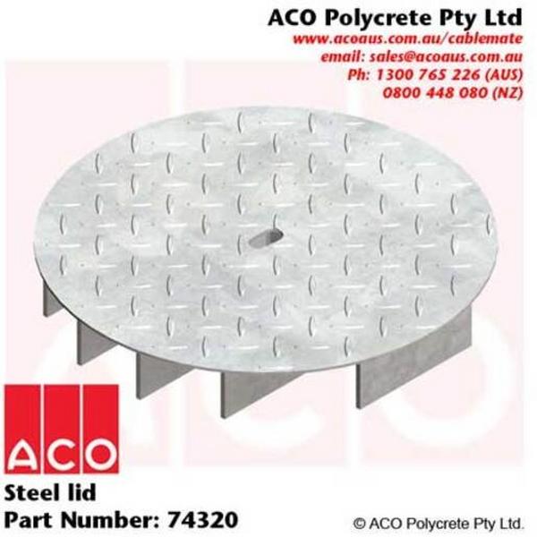 Pit Lid Type 43 Steel (As 3996 Class B), Ideal Electrical Catalogue Power Distribution Earth Inspection Pits Pit Hole Cover - Construction Supplies Australia