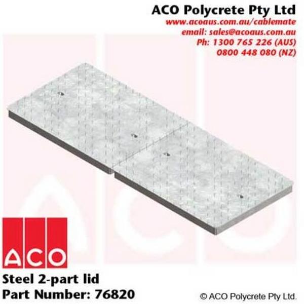 Pit Lid Steel 2-Part Lid (As 3996 Class B), Ideal Electrical Catalogue Power Distribution Earth Inspection Pits Pit Hole Cover - Construction Supplies Australia