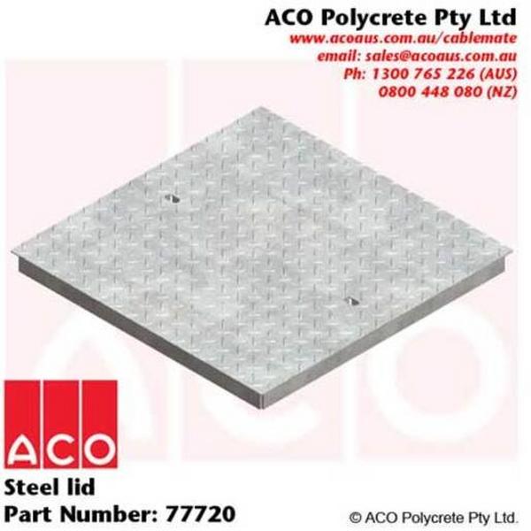 Steel Lid (As 3996 Class B), Ideal Electrical Catalogue Power Distribution Earth Inspection Pits Pit Hole Cover - Construction Supplies Australia