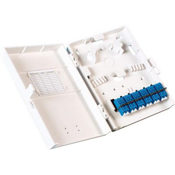 12 Port LC mm 601 Enclosure, Ideal Electrical Catalogue Data Communications Fibre Fibre Optic Distribution Box - Construction Supplies Australia