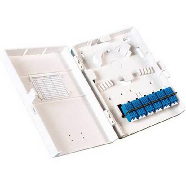 12 Port LC Sm 601 Enclosure, Ideal Electrical Catalogue Data Communications Fibre Fibre Optic Distribution Box - Construction Supplies Australia