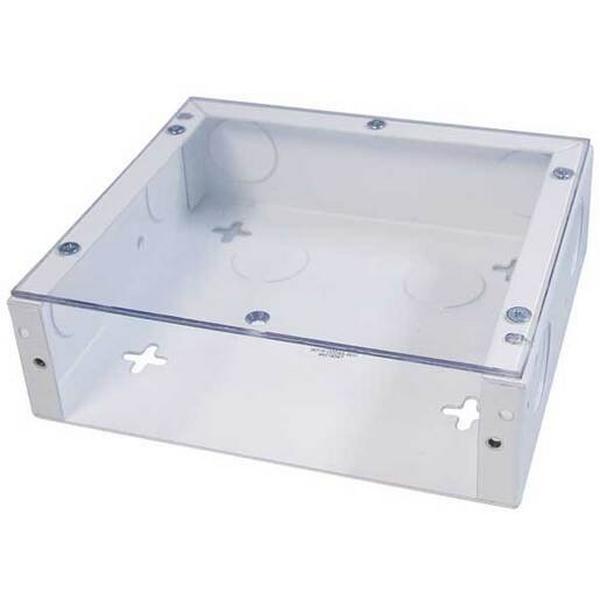 125mm X 125mm Multimedia Wall Mount Enc, Ideal Electrical Catalogue Data Communications Fibre Fibre Optic Distribution Box - Construction Supplies Australia