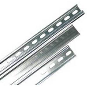 DIN RAIL ALUMINIUM SLOTTED STANDARD 2MTR 7.5X35MM