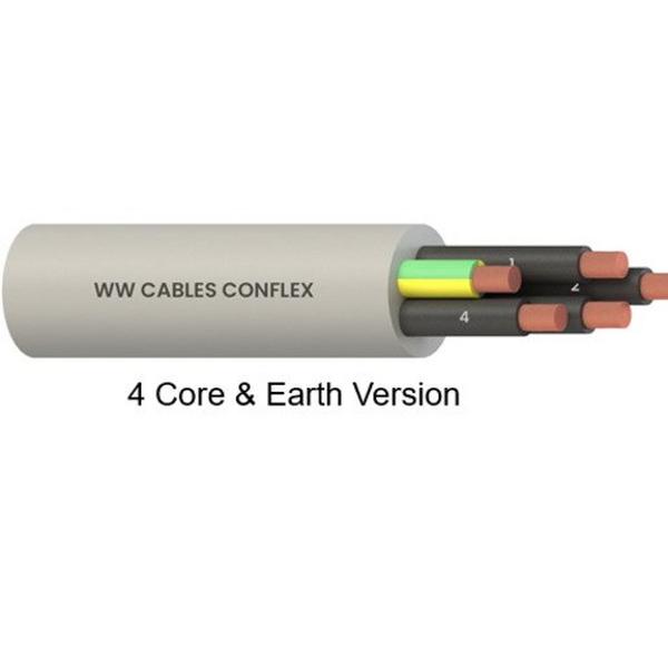 CABLE CONTROL 3C+E 0.75MM NUMBERED CORES V75 PVC GREY, Ideal Electrical Catalogue Cable Control Cable Control - Construction Supplies Australia