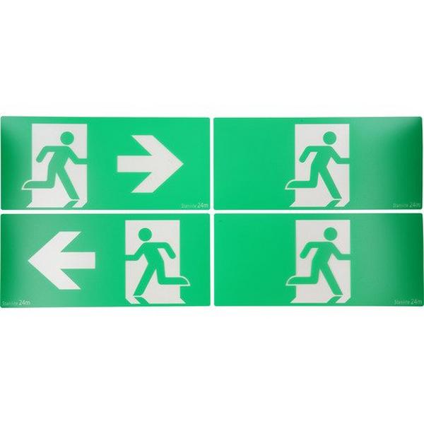 INSERT PICTO SET INC PICTO <PICTO PICTO>, Ideal Electrical Catalogue Light Fittings Emergency Exit Emergency Luminaire - Construction Supplies Australia
