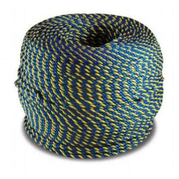 ROPE BLUE YELLOW (TELSTRA) (PARRA) 6MM 400M, Ideal Electrical Catalogue Tools Instrumentation Cable Pulling Rope - Construction Supplies Australia