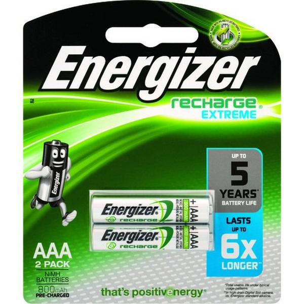 Battery Rechargeable Energizer Nimh AAA (Pack 2), Ideal Electrical Catalogue Electrical Appliances Batteries Rechargeable Battery - Construction Supplies Australia