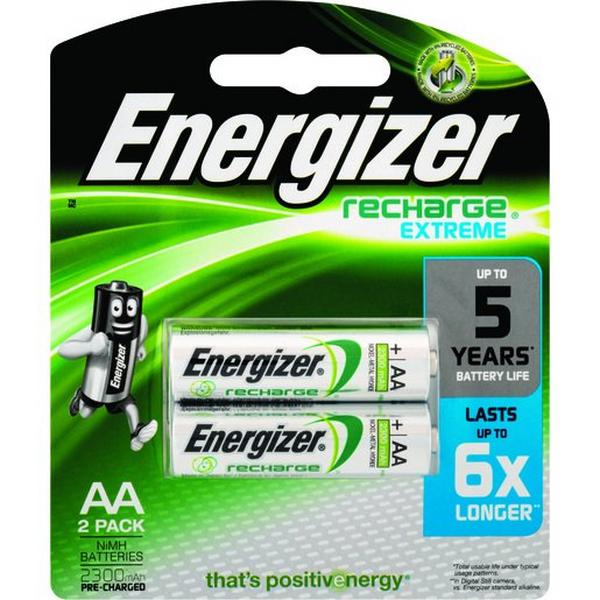 Battery Rechargeable Energizer Nimh AA (2 Batteries In Each Pack), Ideal Electrical Catalogue Electrical Appliances Batteries Rechargeable Battery - Construction Supplies Australia