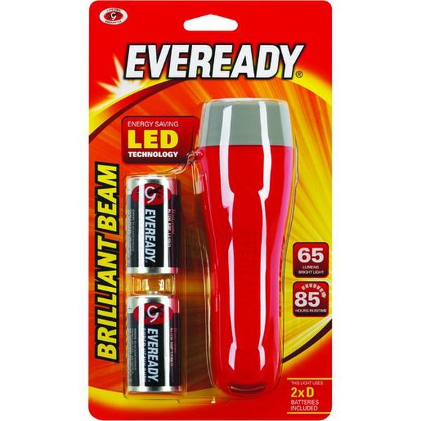 Torch Everreadybrilliant Beam 2D, Ideal Electrical Catalogue Tools Instrumentation Torches Torch - Construction Supplies Australia