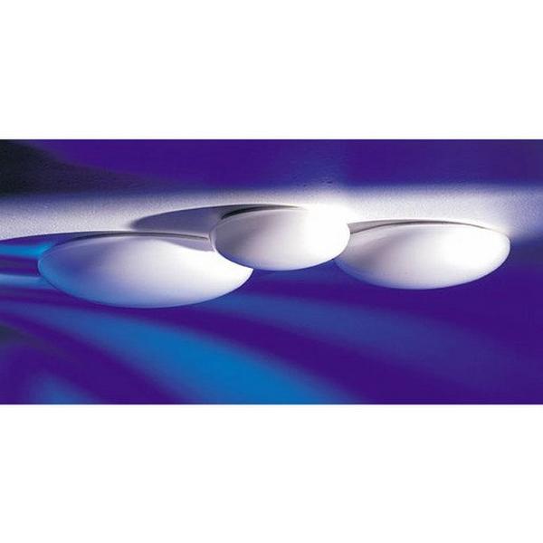 Oyster Fluoro T9 22W 5K 1300Lm Aluminium Plate Ideal Green-Lite, Ideal Electrical Catalogue Light Fittings Ceiling Wall Lighting Ceiling Wall Luminaire - Construction Supplies Australia