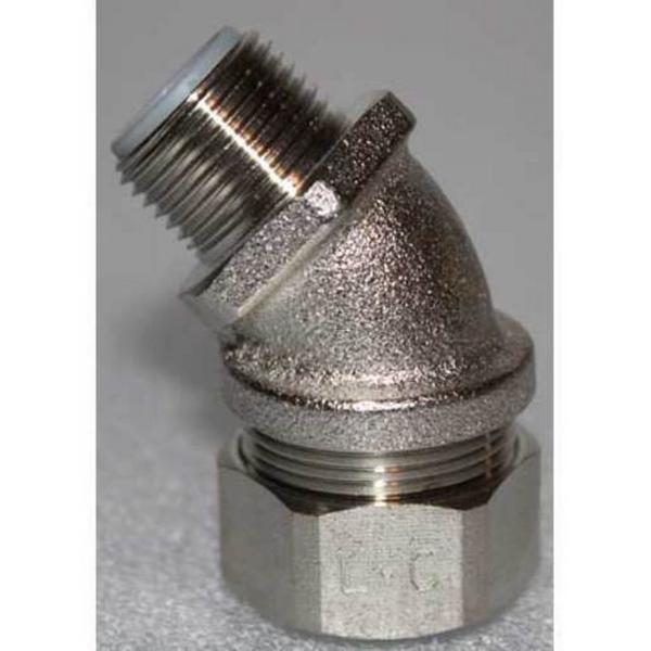 20mm M20 Liquidtight 90 Deg Steel Fitting, Ideal Electrical Catalogue Cable Management Conduit Rigid Terminal Sleeve For Installation Tubes - Construction Supplies Australia
