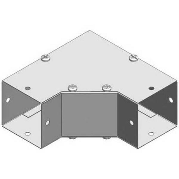 Duct Bend/Riser Pre-Galvanised 75mm X 75mm, Ideal Electrical Catalogue Cable Management Duct Flat Bend For Installation Duct - Construction Supplies Australia