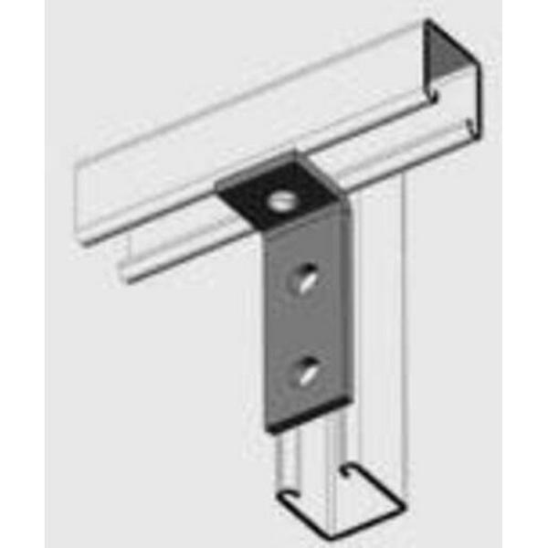 Angle Fittings 3 Hole For Strut Hot Dip Galvanised, Ideal Electrical Catalogue Cable Management Cable Support Connector For Cable Support System - Construction Supplies Australia