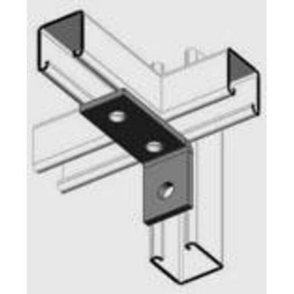 Angle Fittings 3 Hole For Strut Hot Dip Galvanised, Ideal Electrical Catalogue Cable Management Cable Support Connector For Cable Support System - Construction Supplies Australia