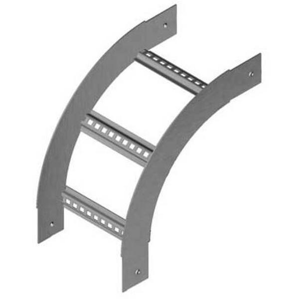 Cable Ladder Riser External Nema 1 Hot Dip Galvanised 150mm 300R, Ideal Electrical Catalogue Cable Management Cable Ladder Bend For Cable Ladder - Construction Supplies Australia