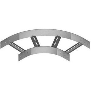 CABLE LADDER BEND NEMA 2 HOT DIP GALVANISED 600MM 450R