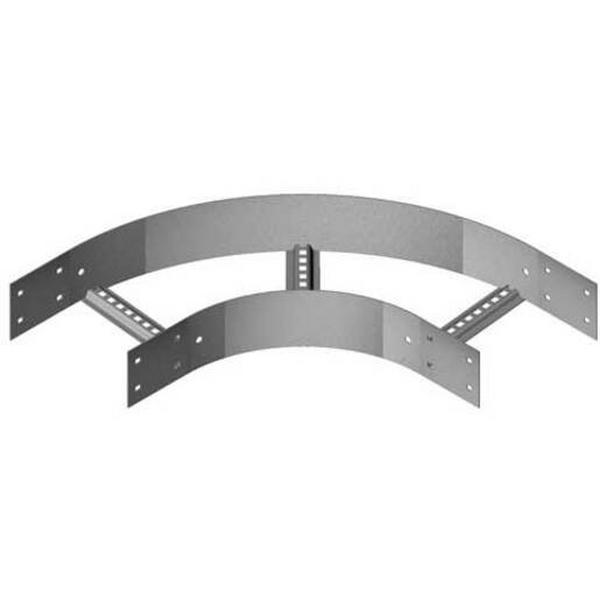 Cable Ladder Bend Nema 3 Hot Dip Galvanised 150mm 450R, Ideal Electrical Catalogue Cable Management Cable Ladder Bend For Cable Ladder - Construction Supplies Australia