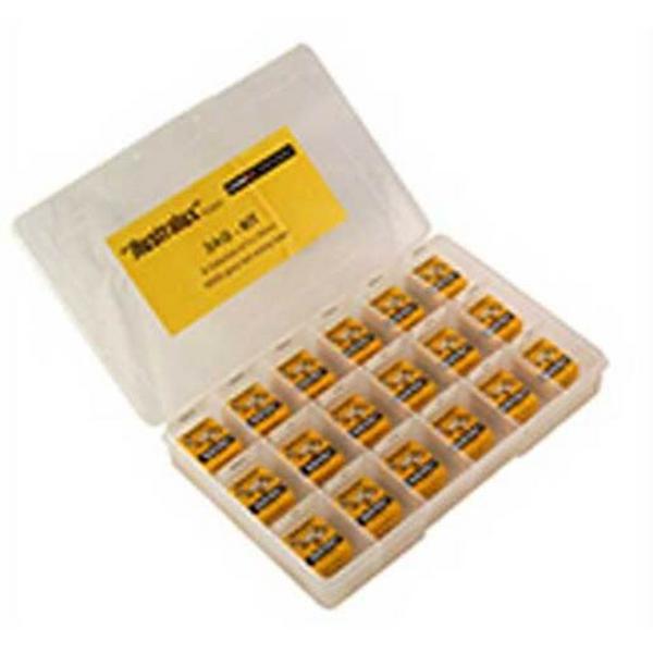 Fuse Glass 3Ag 6.3X32mm Fast Acting 250V Assorted Kit, Ideal Electrical Catalogue Power Distribution Fuses Holders Miniature Fuse Assortment - Construction Supplies Australia