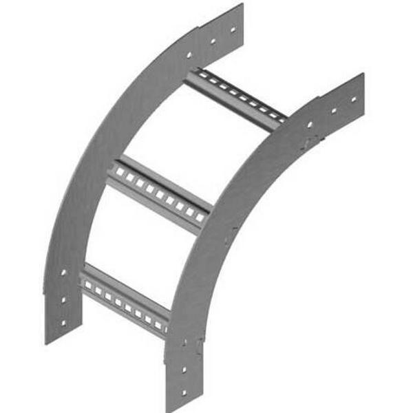 Cable Ladder Riser External Nema 2 900 450R Hot Dipped Galvanised, Ideal Electrical Catalogue Cable Management Cable Ladder Bend For Cable Ladder - Construction Supplies Australia