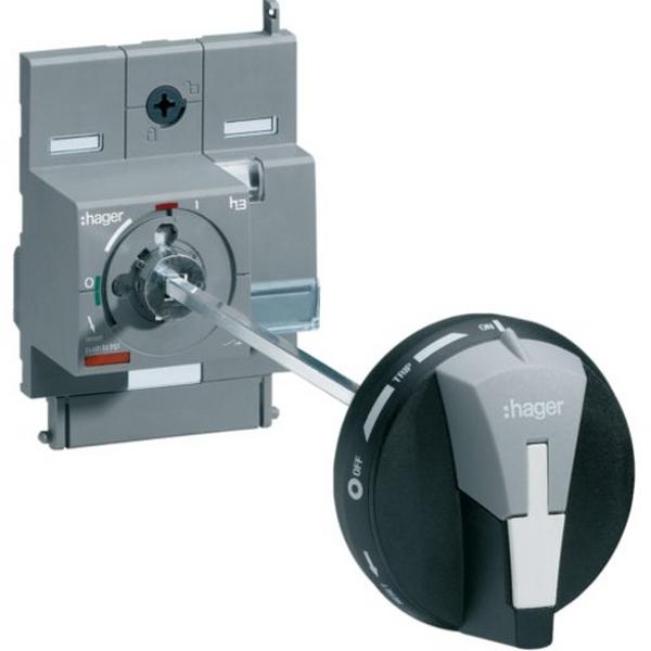 Extended Rotary Handle X160, Ideal Electrical Catalogue Industrial Switch Door Coupling Handle For Switchgear - Construction Supplies Australia