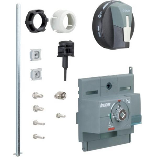 Extended Rotary Handle X250, Ideal Electrical Catalogue Industrial Switch Door Coupling Handle For Switchgear - Construction Supplies Australia