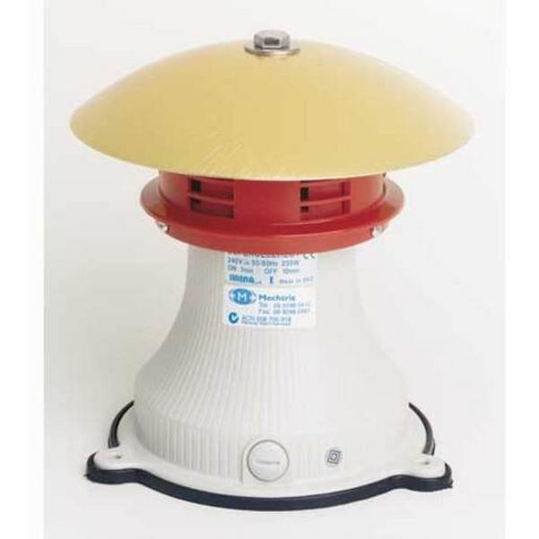 WARNING SIREN 24VDC 5.0 AMP 114 DECIBELS, Ideal Electrical Catalogue Industrial Sight Sound Motor Siren - Construction Supplies Australia