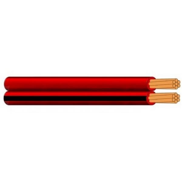 Cable Auto Figure 8 4mm(1.85mm2) 26/0.30 Red With Black Trace 100M, Ideal Electrical Catalogue Cable Auto Marine Cable Auto Marine - Construction Supplies Australia