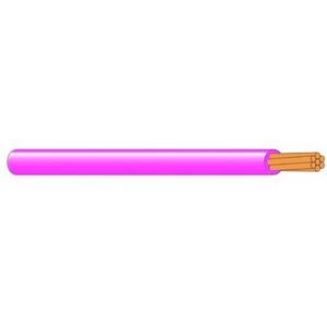 CABLE BUILDING WIRE FLEXIBLE 0.50MM 14/0.20 1C PINK