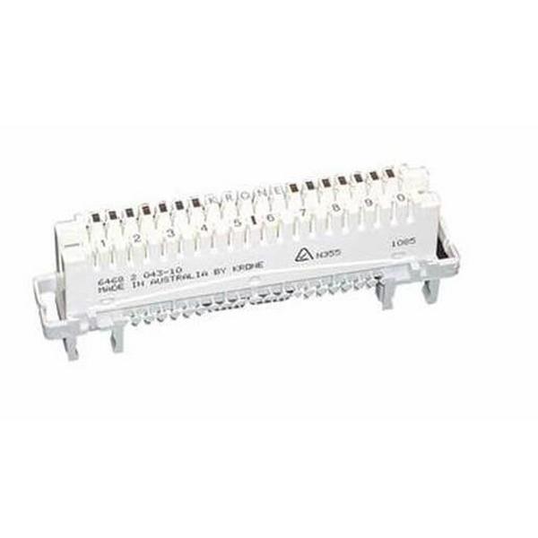 Disconnect Module Profil (Set Of 10 Moq=10), Ideal Electrical Catalogue Data Communications Telecommunications Telecommunication Terminal Strip - Construction Supplies Australia
