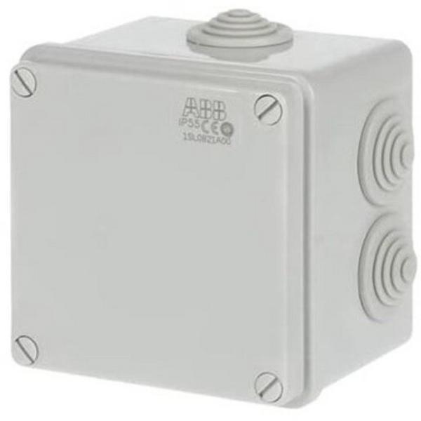 ENCLOSURE 100X100X80 LE00821 GLAND, Ideal Electrical Catalogue Switches Plugs Sockets Switches Mounting Blocks - Construction Supplies Australia