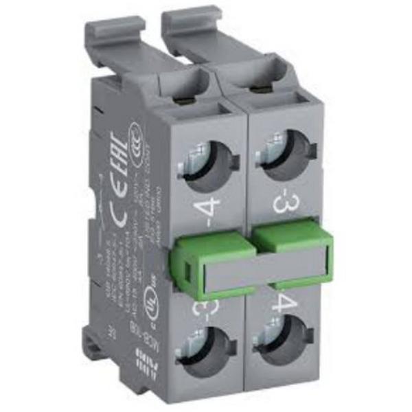 Contact Block 2 No Base Mount, Ideal Electrical Catalogue Industrial Contactor Overload Auxiliary Contact Block - Construction Supplies Australia
