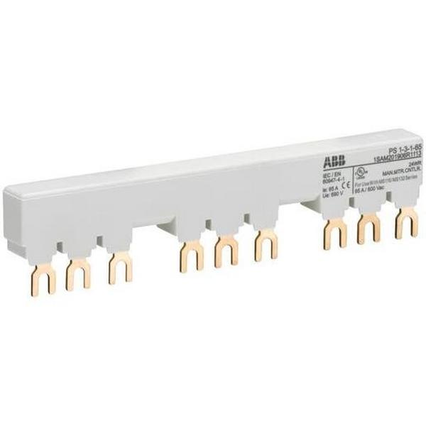 Busbar T-s 3 Ms116/132 W- 1 Aux Ie=65A, Ideal Electrical Catalogue Power Distribution Busbar Phase Busbar Comb - Construction Supplies Australia