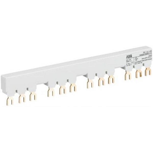 Busbar T-s 4 Ms116/132 W- 1 Aux Ie=65A, Ideal Electrical Catalogue Power Distribution Busbar Phase Busbar Comb - Construction Supplies Australia