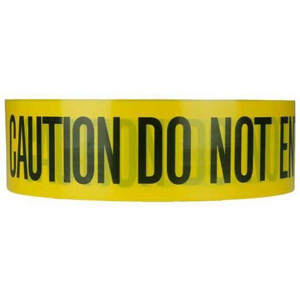 Barricade Tape - Economy 75 X 150M Caution Do Not Enter, Ideal Electrical Catalogue Safety Site Safety Warning Tape - Construction Supplies Australia