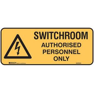 SWITCHROOM AUTHORISED.. 180X450 POLY