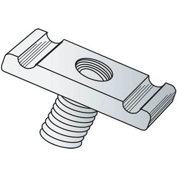 Channel Nut Long Spring M10Hdg, Ideal Electrical Catalogue Hardware Nuts Bolts Slide Nut - Construction Supplies Australia