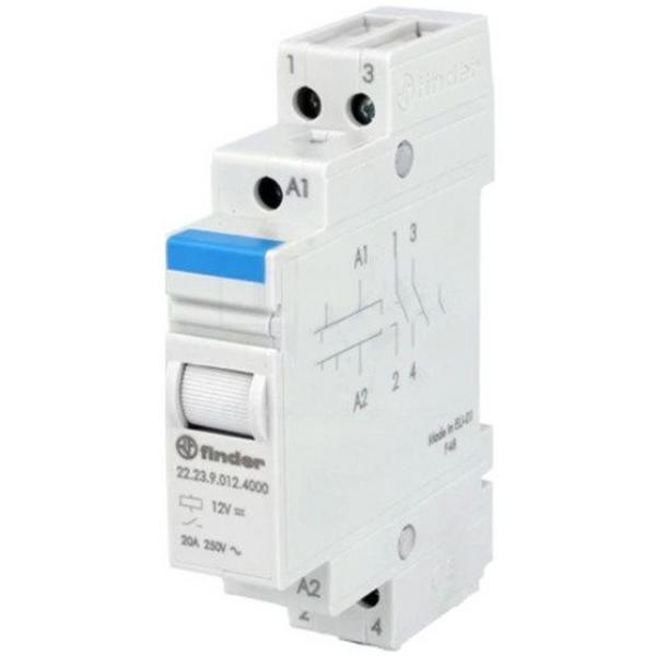 Relay Step 1NO 1NC Dm 20A 12VDC, Ideal Electrical Catalogue Power Distribution Distribution Boards Installation Contactor For Distribution Board - Construction Supplies Australia