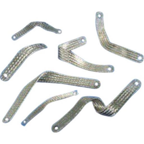 Earth Braid 150A 25mm2 L300mm, Ideal Electrical Catalogue Power Distribution Earthing Lightning Earthing Strip Preassembled - Construction Supplies Australia