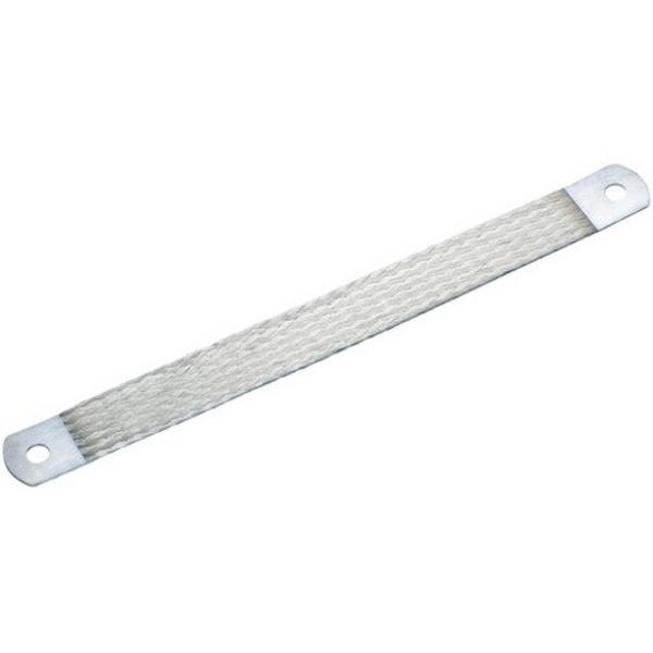 Earth Braid 150A 25mm2 L200mm, Ideal Electrical Catalogue Power Distribution Earthing Lightning Earthing Strip Preassembled - Construction Supplies Australia